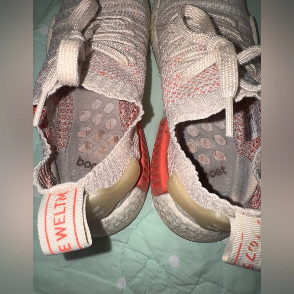 Adidas NMD_R1 STLT Primeknit 'Linen' CQ2030 Women’s Size 6.5